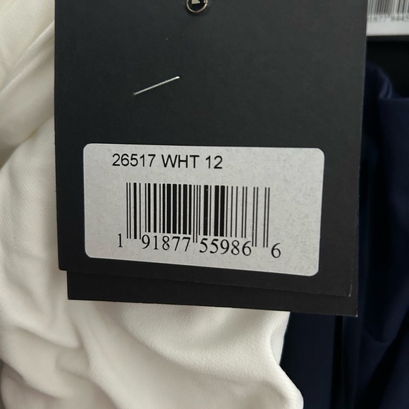 Mac Duggal 26517 NWT FOLDOVER OFF-THE-SHOULDER SLIT GOWN - Picture 7 of 8